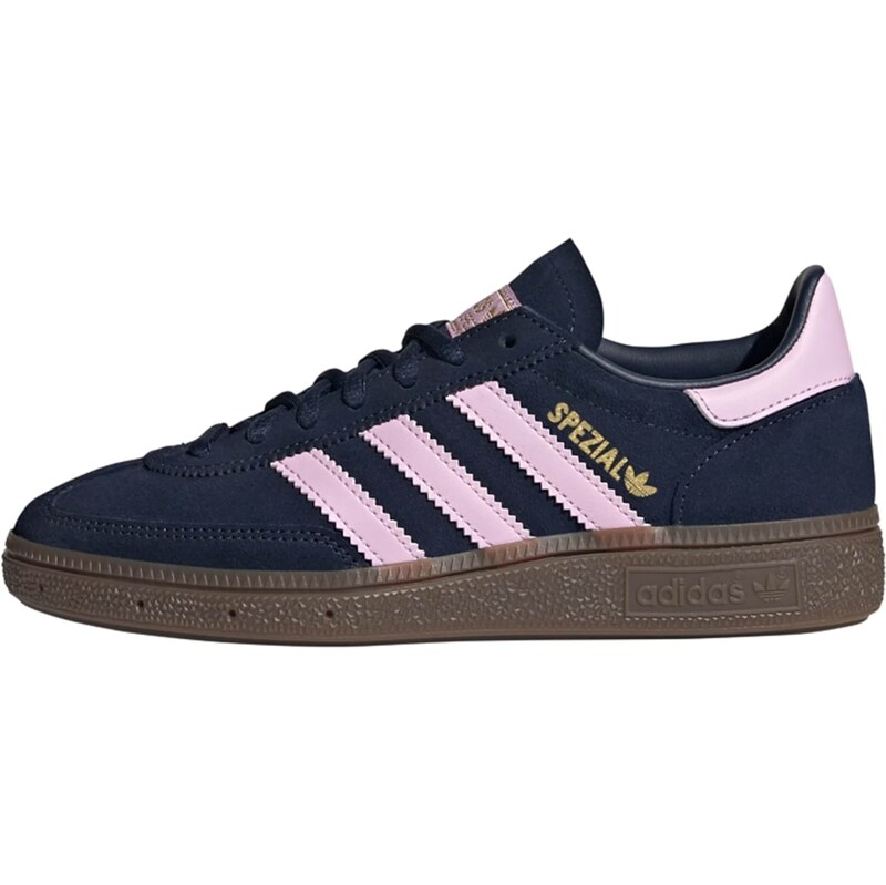 ADIDAS ORIGINALS Tenisky Handball Spezial tmavomodrá / zlatá / púdrová 63038254