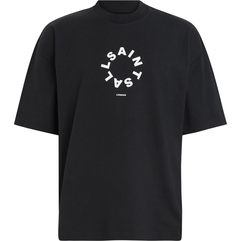 AllSaints Tričko TIERRA čierna / biela 61811408