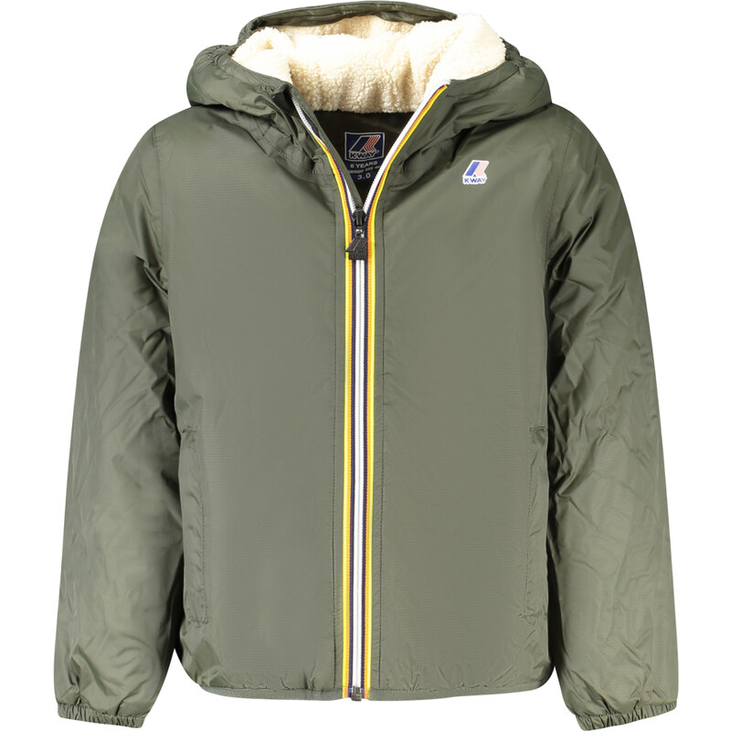 Detská zelená zimná bunda K-WAY 64707770