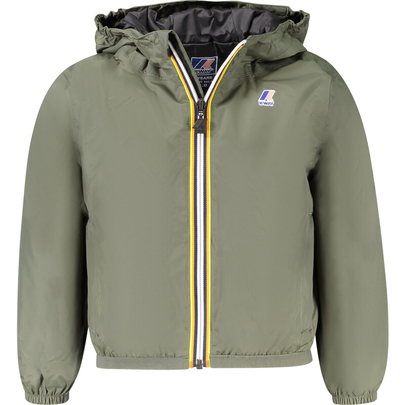 Detská prechodná bunda K-WAY zelená 64709094