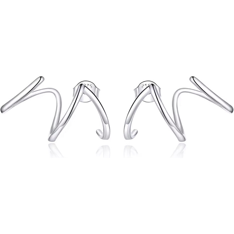 Dámske strieborné náušnice ZANNA 61159920