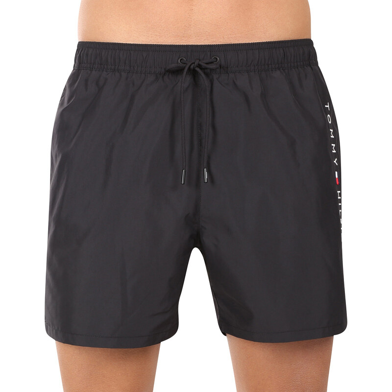 E-shop Pánske plavky Tommy Hilfiger čierné (UM0UM03258 BDS)