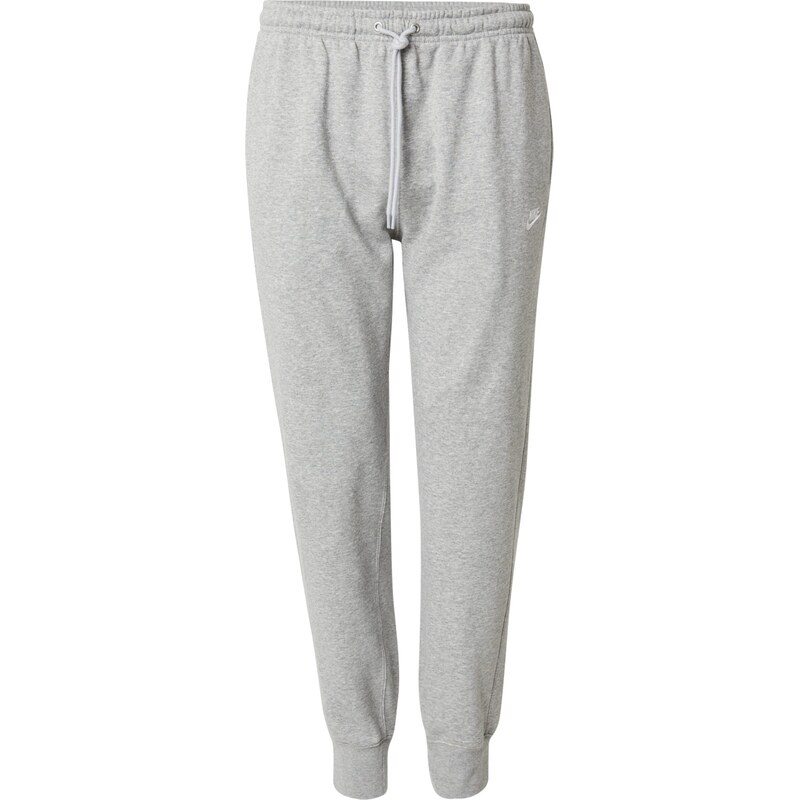 Nike Sportswear Nohavice Club Fleece sivá / biela 62175135