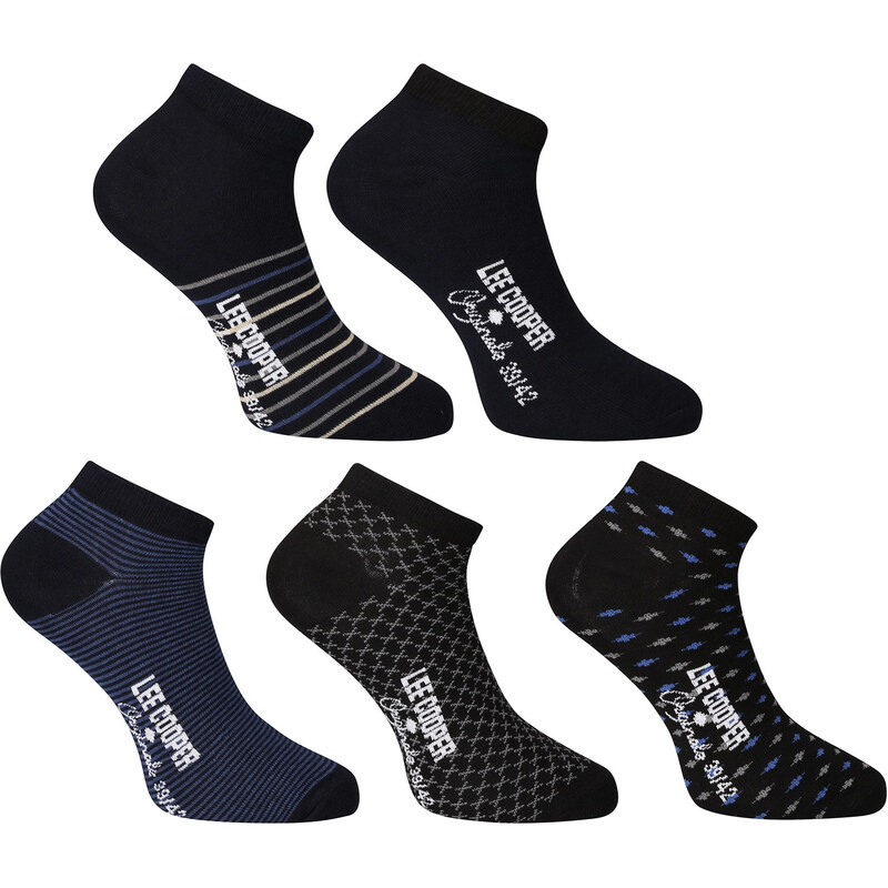 5PACK ponožky Lee Cooper nízke viacfarebné (PO41030) 61731984