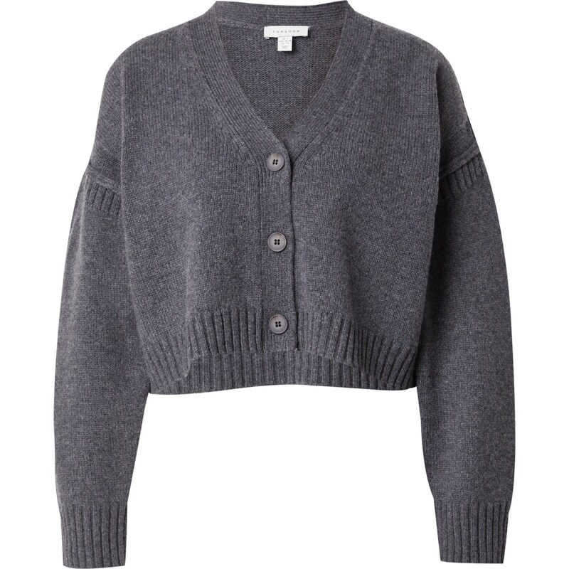 TOPSHOP Kardigán tmavosivá 63152928