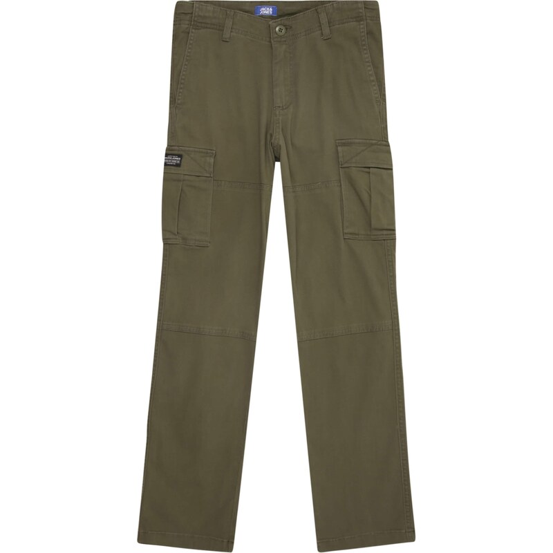 Jack & Jones Junior Nohavice JPSTKANE JJJONNIE olivová 61948770