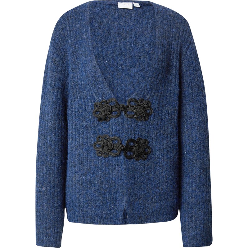 VILA Kardigán VIMANT tmavomodrá / čierna 61948830