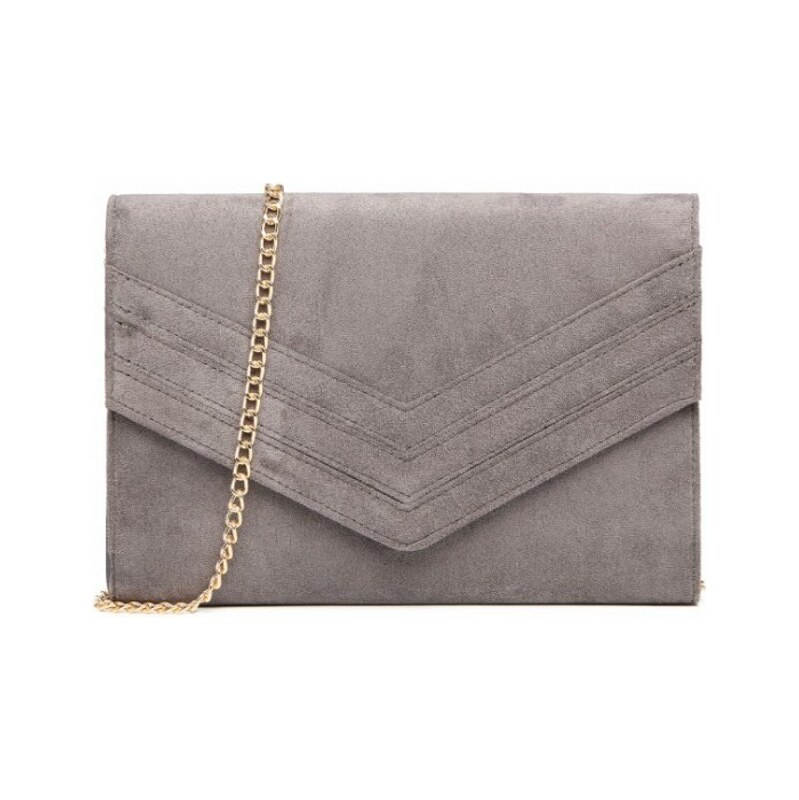 Konofactory Sivá elegantná listová kabelka Madelyn“ 61740425