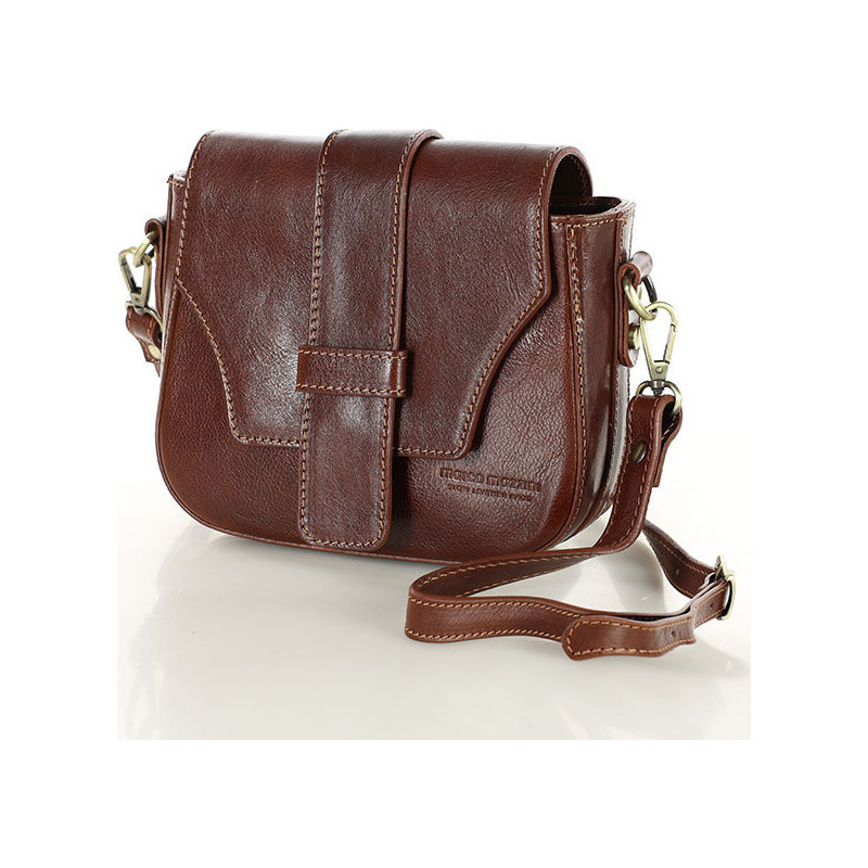Marco MAZZINI MAZZINI VERONA Hnedá kožená crossbody (L101e) 60312355