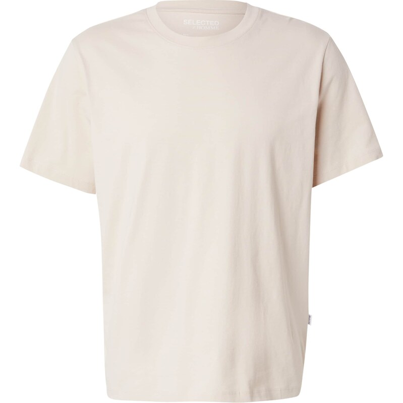 SELECTED Tričko SLHASPEN béžová 61948930