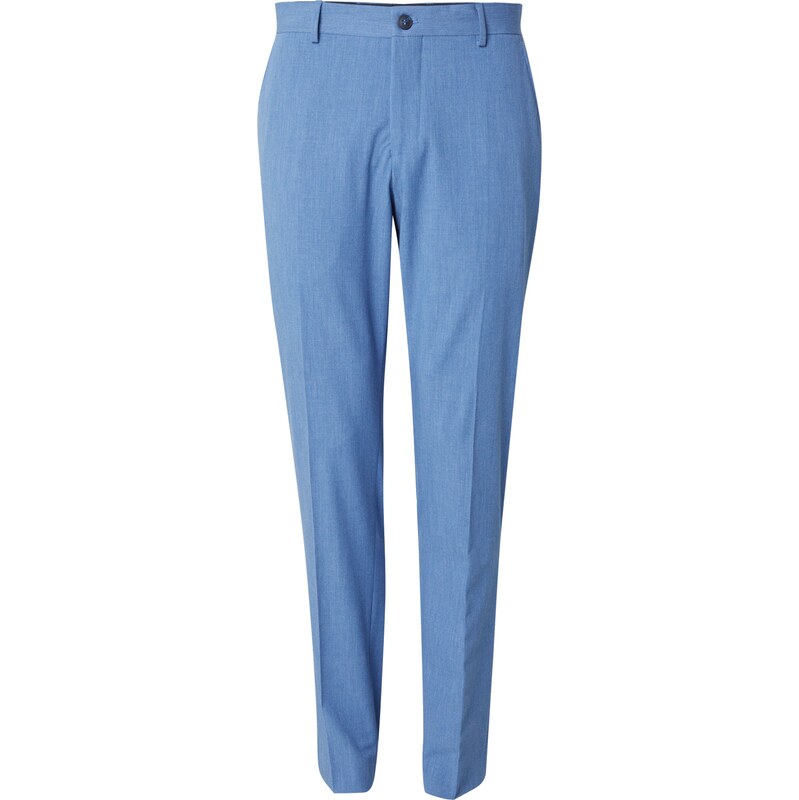 SELECTED Nohavice s pukmi SLHLiam modrá melírovaná 63155919