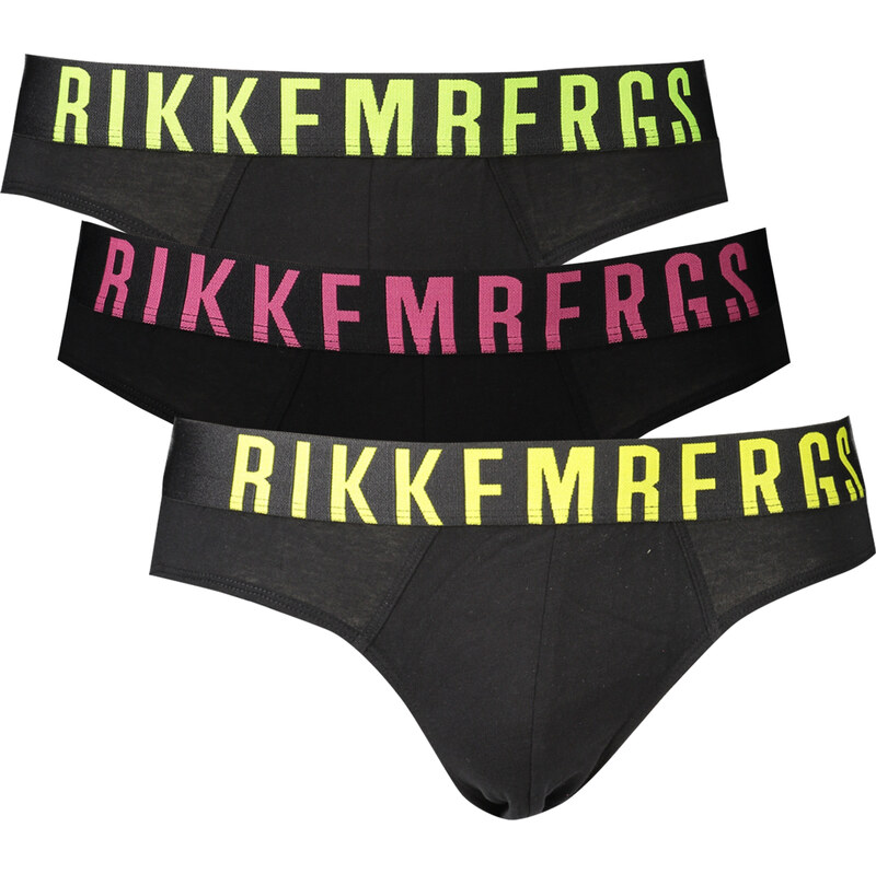 BIKKEMBERGS MENS BLACK SLIP 66205694