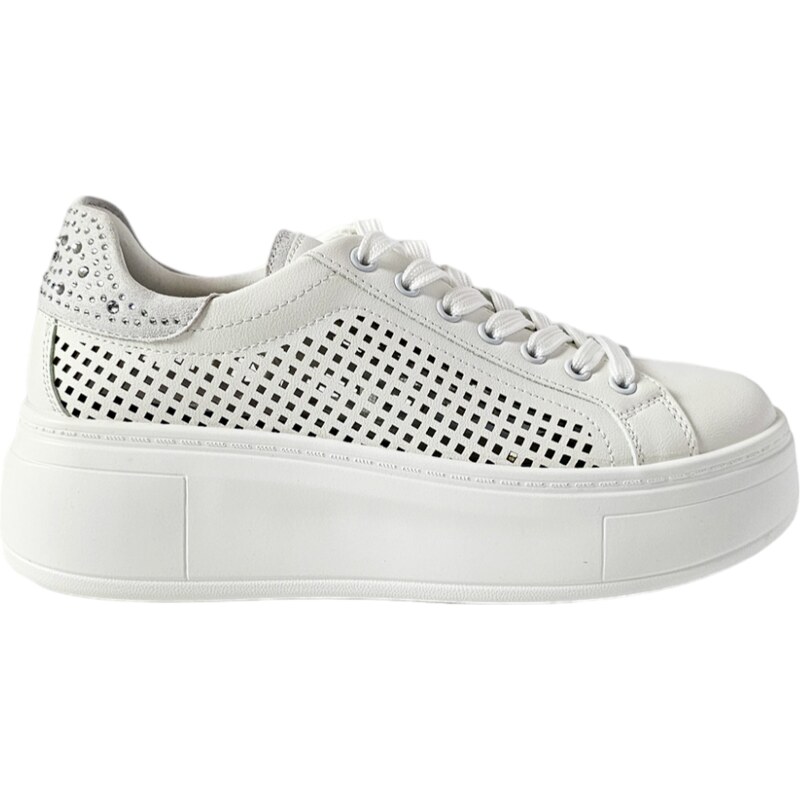 Biele Tenisky Laura Biagiotti PF Calf White 61749438