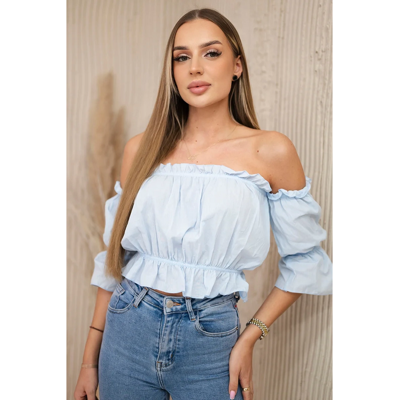 Španielska blúzka Kenzie s odhalenými ramenami 62602110