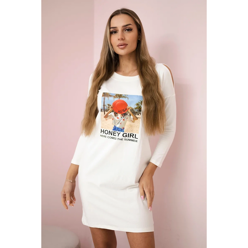 Kesi Šaty s potlačou Honey girl 64235291