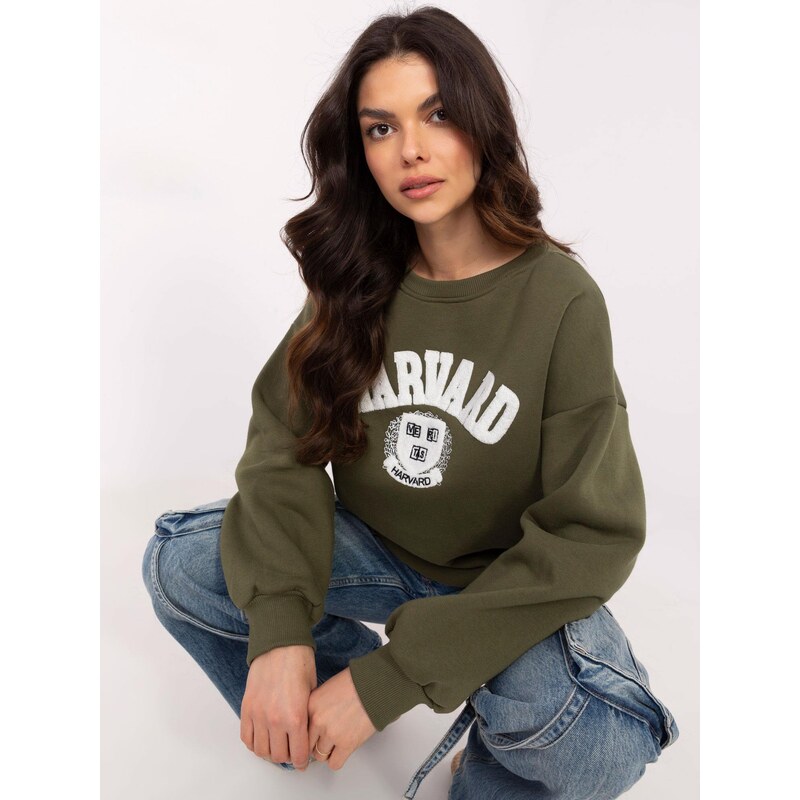 My Red Lips Sweatshirt-EM-BL-617-16.01X-khaki 64788483