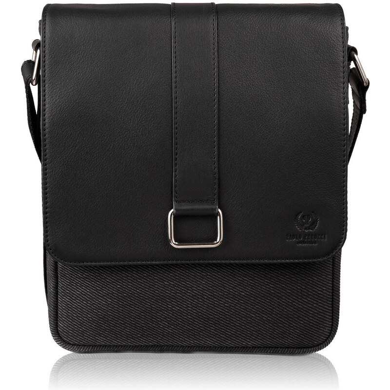 Paolo Peruzzi Pánska sada - peňaženka a kožená taška cez rameno | 62691581