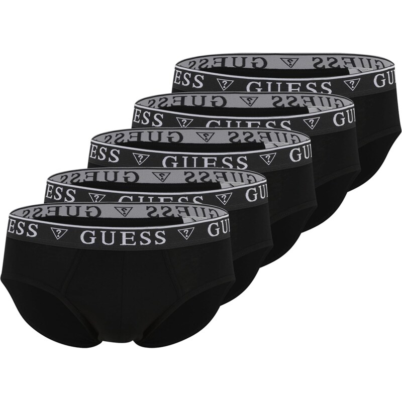 GUESS Nohavičky čierna / biela 61946598