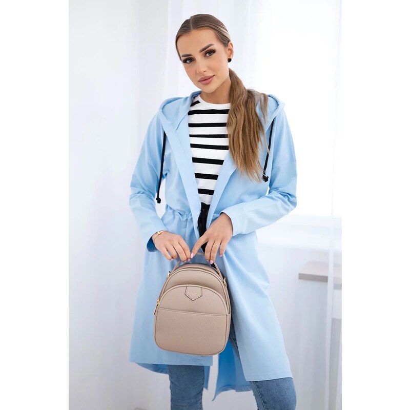 Sukňa s dlhším chrbtom fuchsia 63000943