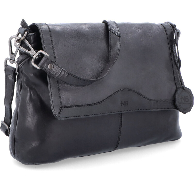Kožená kabelka crossbody Noelia Bolger čierna NB 2024 C 47092129