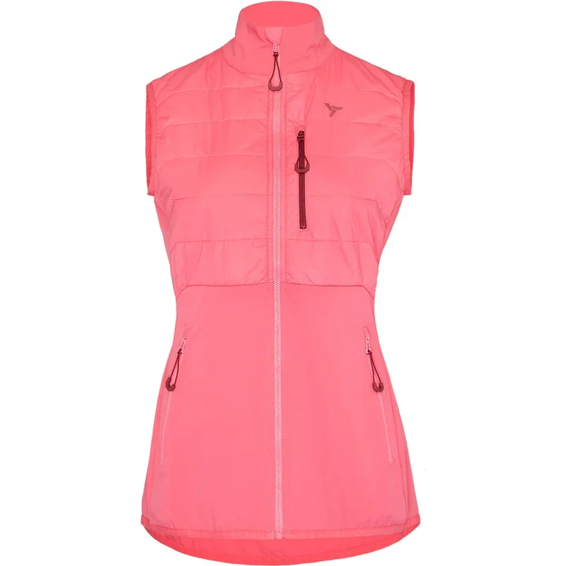 SILVINI Dámska vesta Silvina Fiscalina ružová 61777462