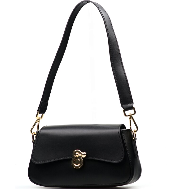 Blaire Kožená kabelka Cloe čierna 64987635
