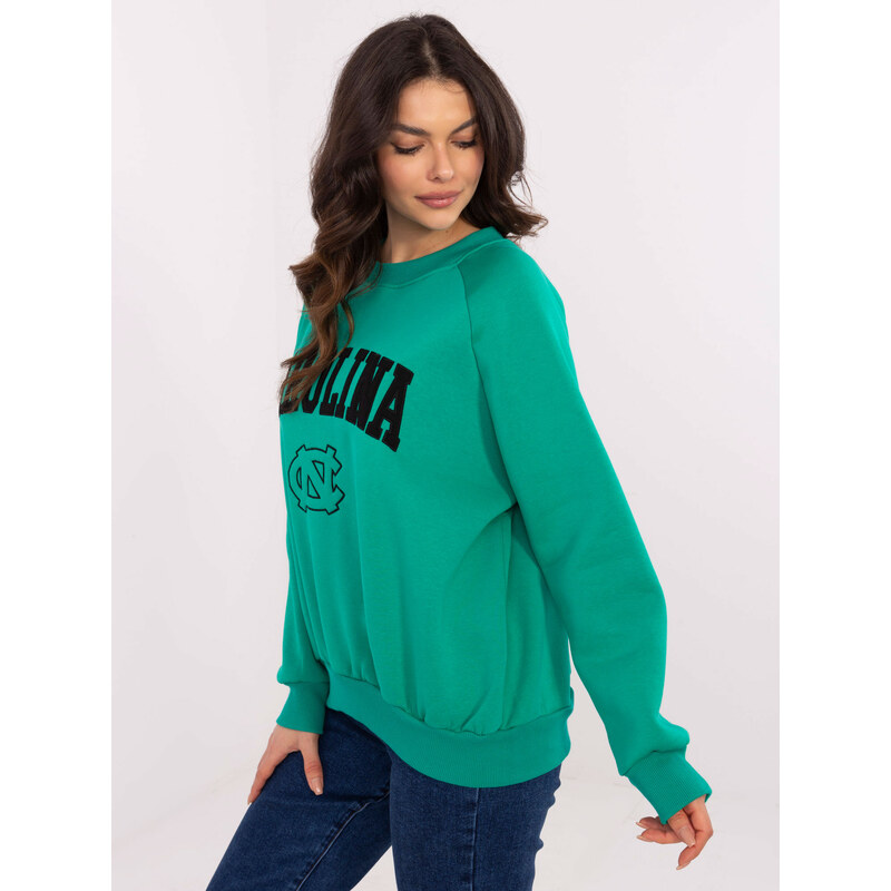 My Red Lips Sweatshirt-EM-BL-857-1.02X-turquoise 64788455