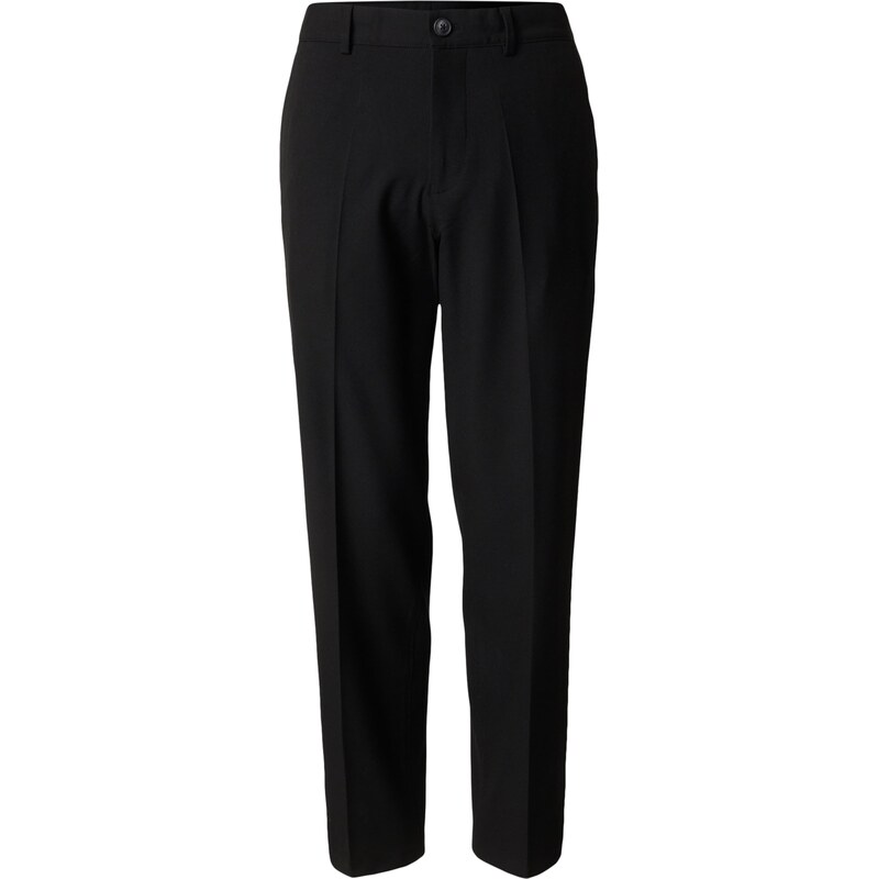 SELECTED Nohavice s pukmi čierna 63153394