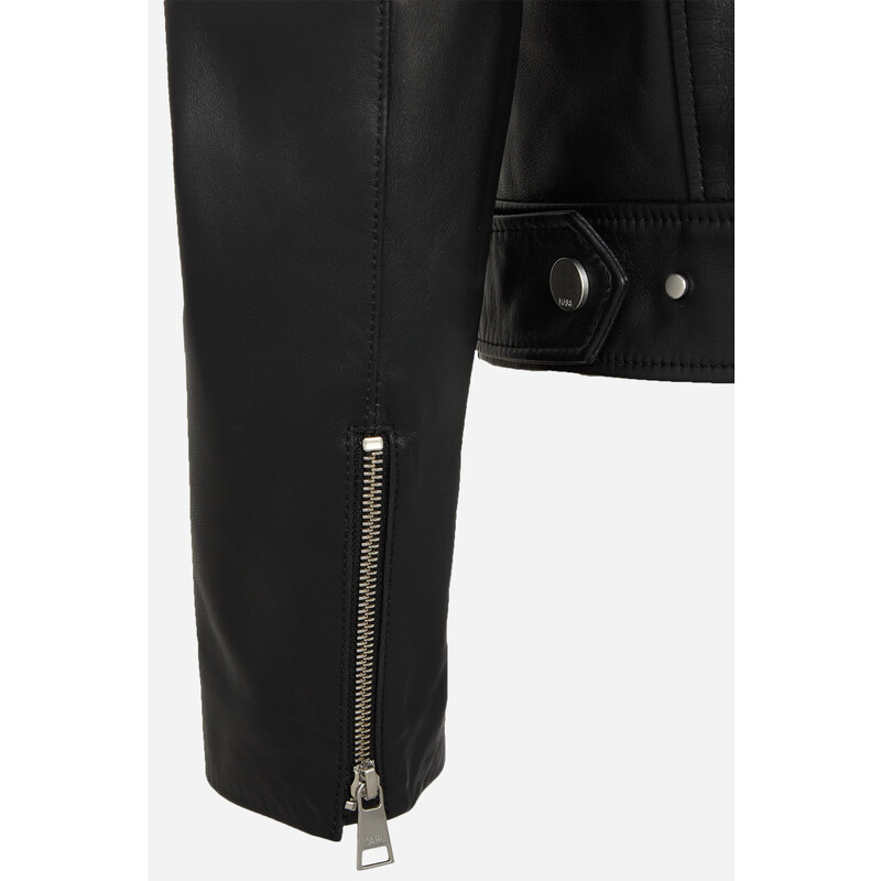 BUNDA KARL LAGERFELD LEATHER BIKER JACKET
