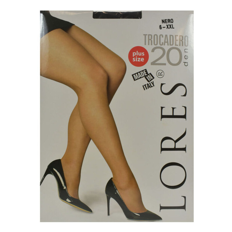 Dámske čierne silónky LORES 20DEN 61787594