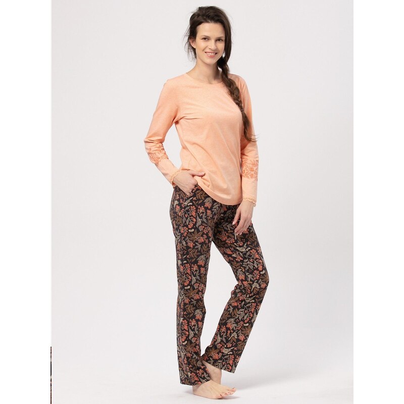 Bavlnené dámske pyžamo Key LNS 785 62986780