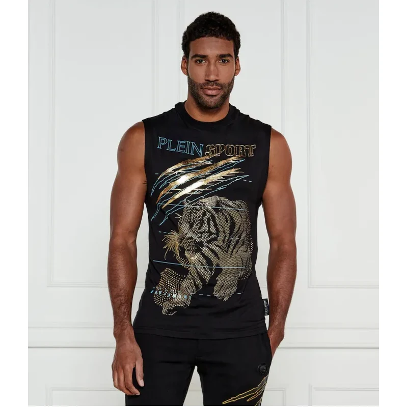 Plein Sport Tank top Lamina Tiger | Regular Fit 61791906