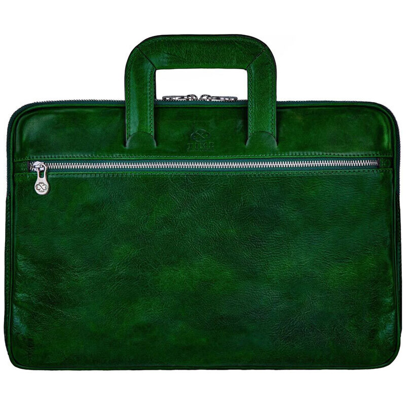 Glara Kožená business taška na notebook 61791812