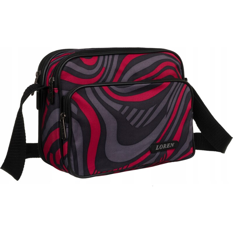 Loren Farebná pánska vzorovaná športová mesenger taška [DH] H02-600D 42725706