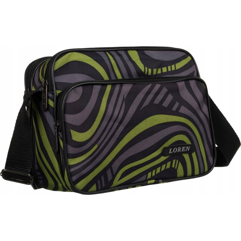 Loren Farebná pánska vzorovaná športová mesenger taška [DH] H02-600D 42725707