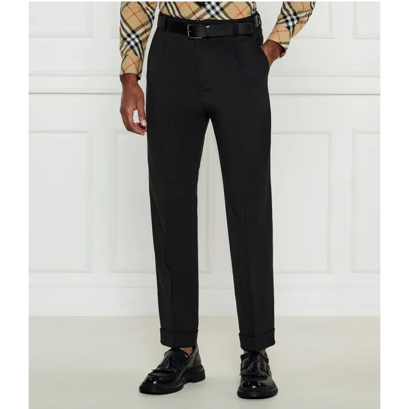 HUGO Nohavice Teagan251F1X | Modern fit | s prímesou vlny 61791892