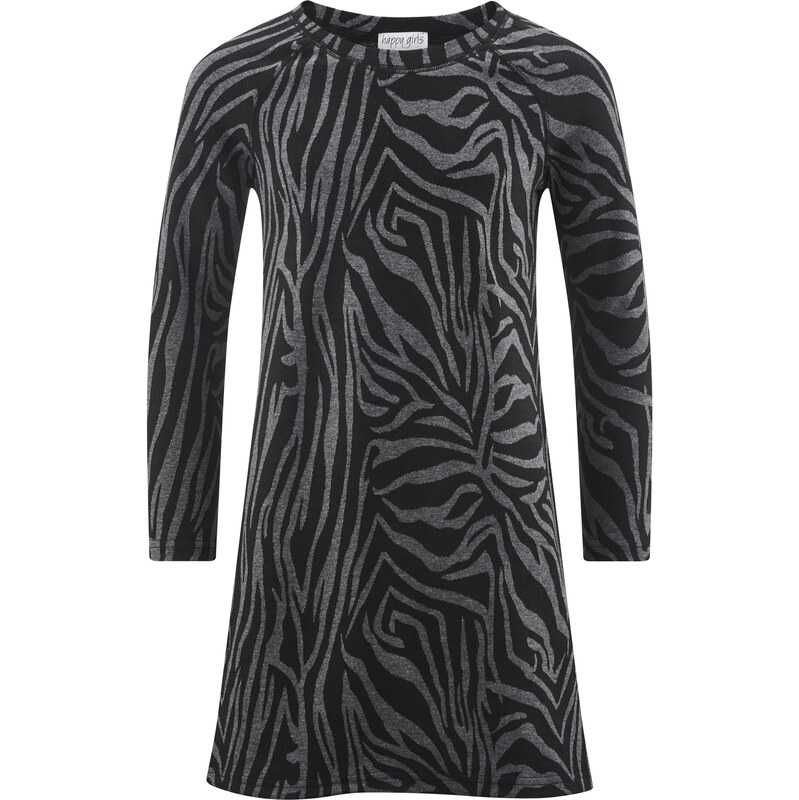 happy girls Šaty antracitová / čierna 61945630