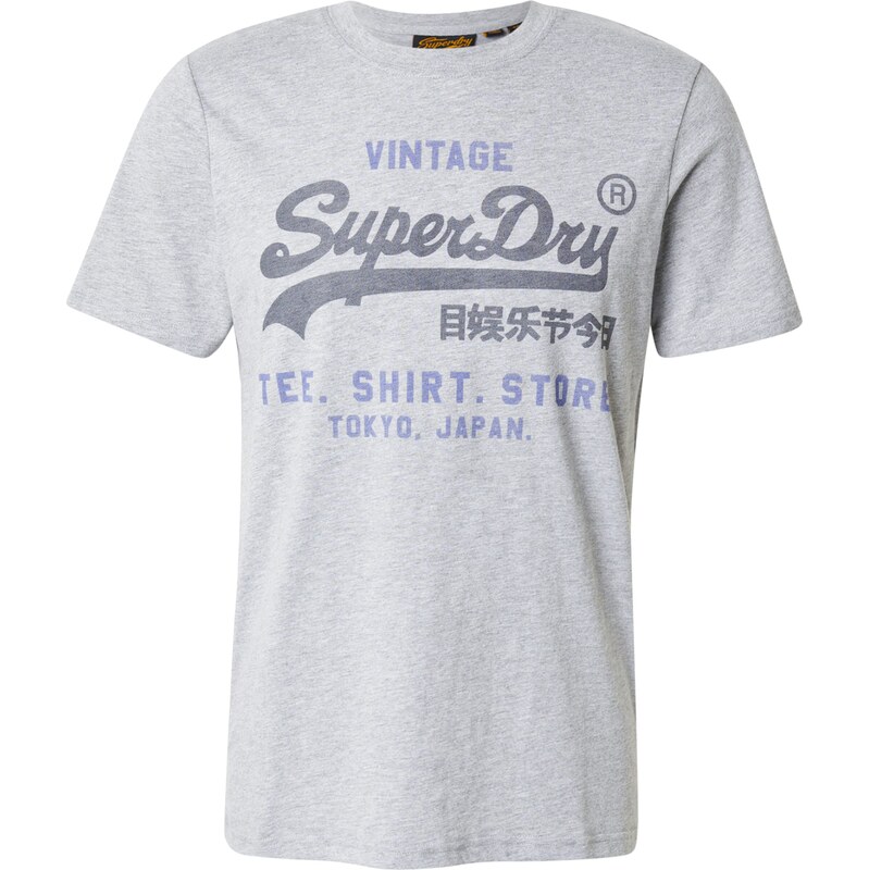 Superdry & Co Tričko Heritage modrá / sivá / antracitová 61946963