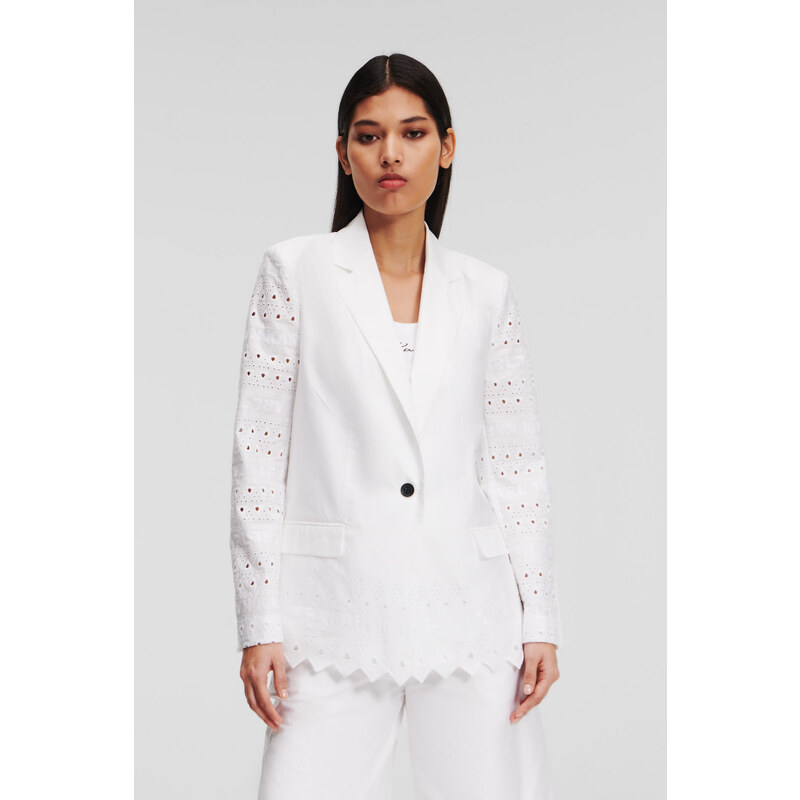 SAKO KARL LAGERFELD EMBROIDERY BLAZER 53046766
