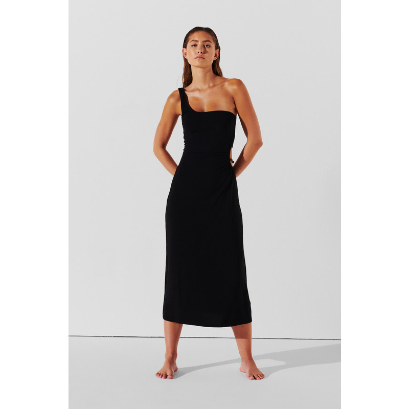 PLÁŽOVÉ OBLEČENIE KARL LAGERFELD KARL DNA ONE SHOULDER DRESS 53046770
