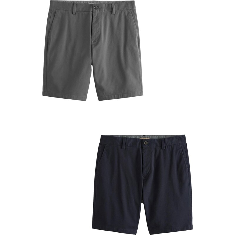 Next Chino nohavice námornícka modrá / sivá 62115254