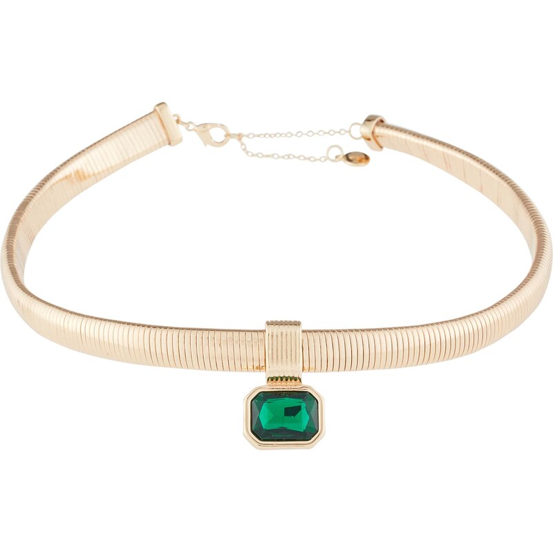 STEVE MADDEN Retiazka zlatá / smaragdová 61949157