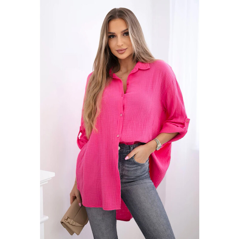 Fashionweek Košeľová blúzka z ľahkej a príjemnej bavlny K65622 61801078