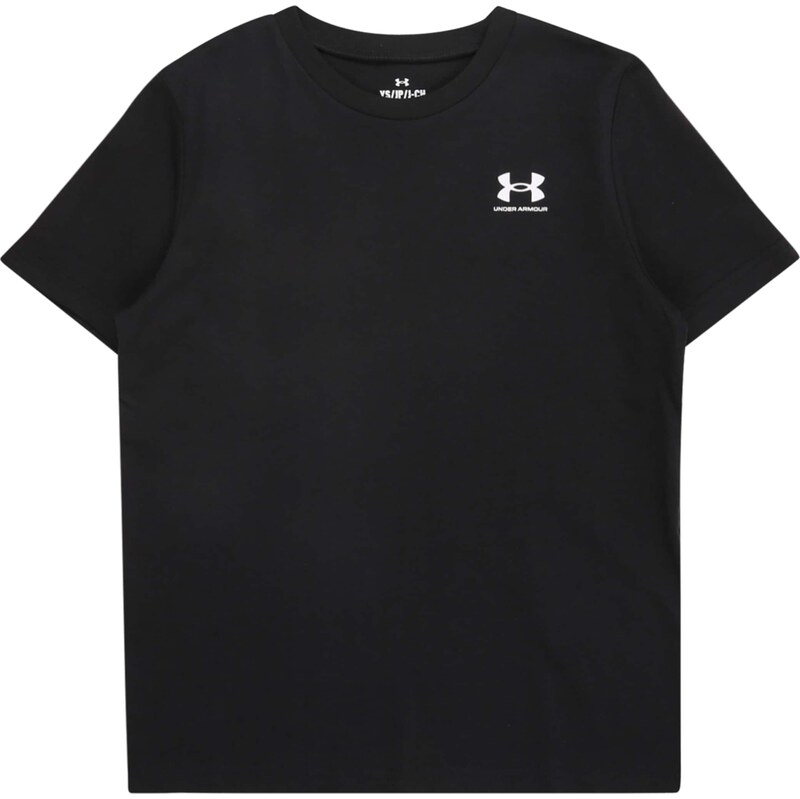 UNDER ARMOUR Funkčné tričko čierna / biela 61801483