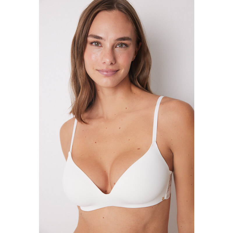 womensecret LOVELY biela trojuholníková podprsenka 61803006