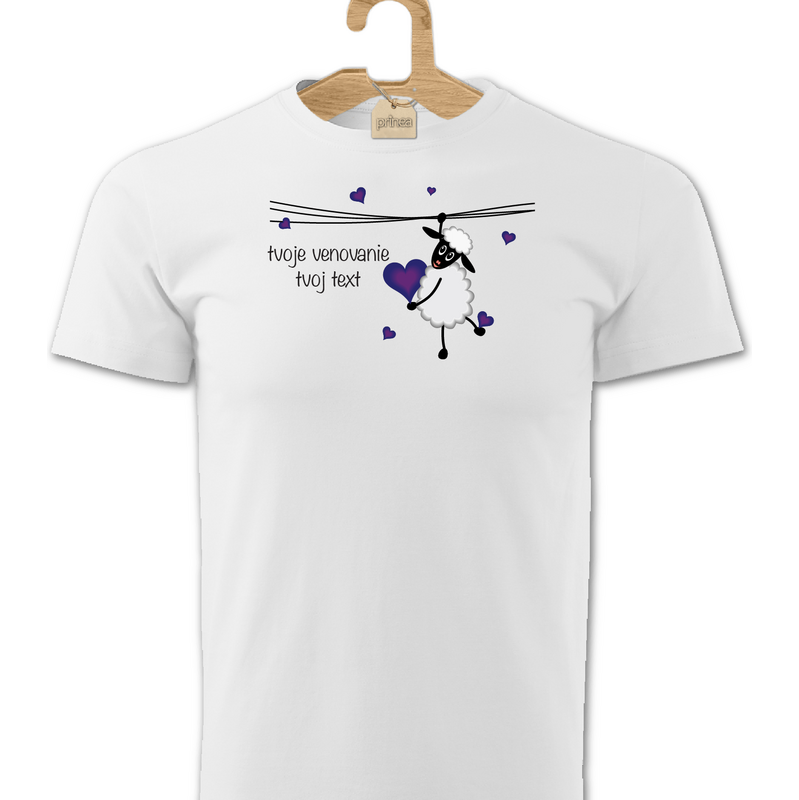 T-ričko Tričko pánske valentínske s vlastným textom 61804896