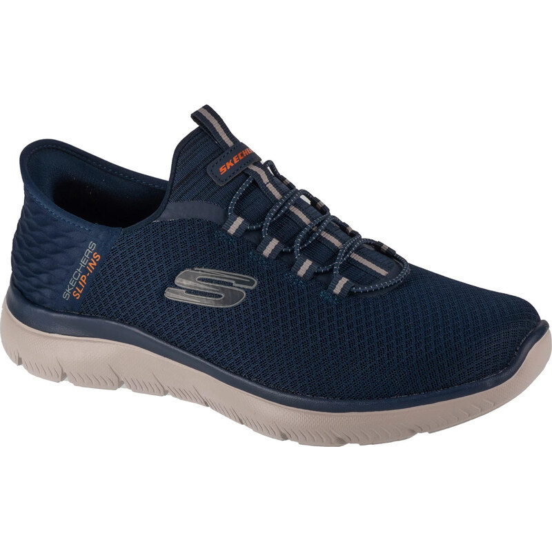 Tmavomodré pánske tenisky Skechers Slip-Ins Summits - High Range 61806367