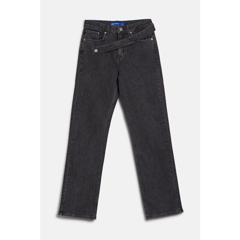 DŽÍNSY KARL LAGERFELD JEANS KLJ HR STRAIGHT WB DENIM