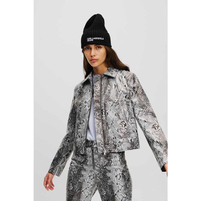 BUNDA KARL LAGERFELD JEANS KLJ FAUX LEATHER JACKET