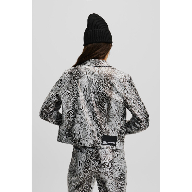 BUNDA KARL LAGERFELD JEANS KLJ FAUX LEATHER JACKET